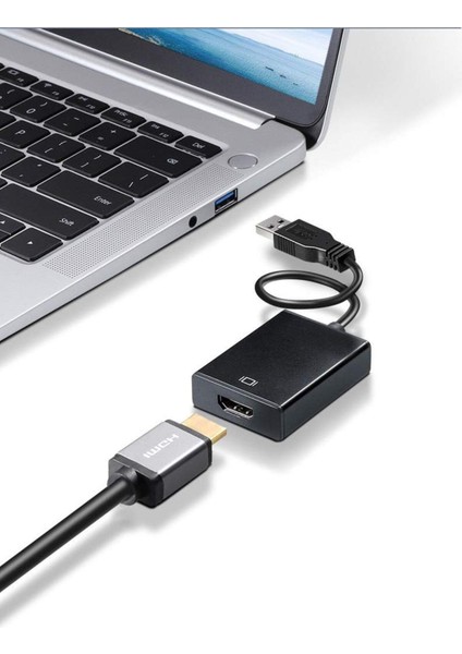 USB HDMI Dönüştürücü Kablo USB 3.0 To Hdmı Çevirici Adaptör 1920x1080p@60hz modelleri