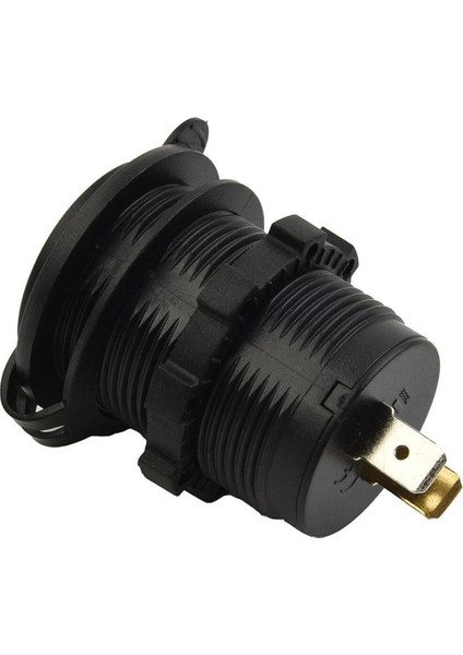 SE-7014 Kapaklı Su Geçirmez 12-24V Çift USB Tekne Araba Şarj Soketi 2'li 5V/1A - 5V/2.1A USB Şarj fiyatları
