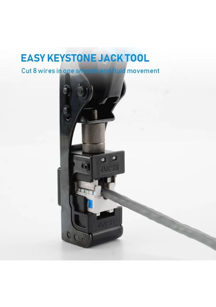 RJ45 L Tip Cat5 CAT5E Cat6 Keystone Pense 90 Derece Keystone Sonlandırma Elektrikçi Pensesi fırsatları