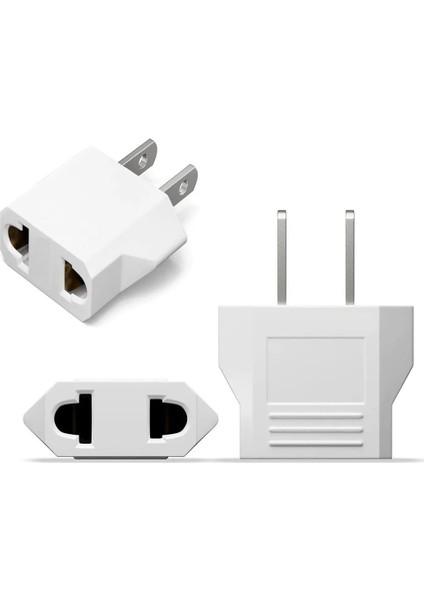 SE-7002 Avrupa Amerikan Priz Dönüştürücü Türk Amerikan Fiş Adaptörü Fiş Çevirici Uç Abd Eu Plug