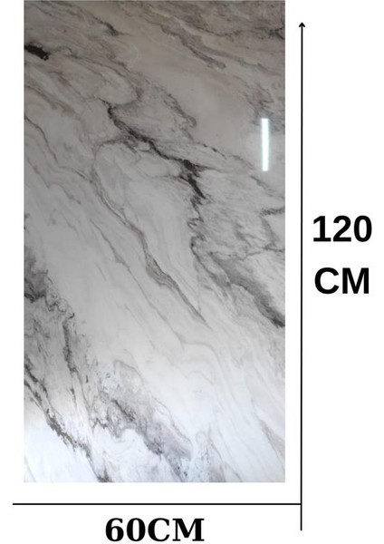 Alternatif Kaplama Uv Pvc Fırtına Mermer Desenli 1 Adet 60X120CM Ev Ofis Otel Duvar Kaplama Paneli fiyatları