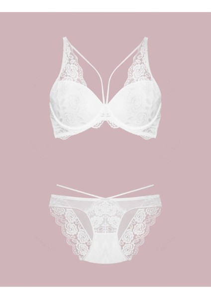 4426KADIN Siyah Destekli Sütyen Takım