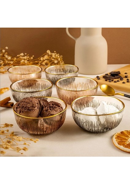 Mystic 6'lı Kase Seti 10 cm modelleri