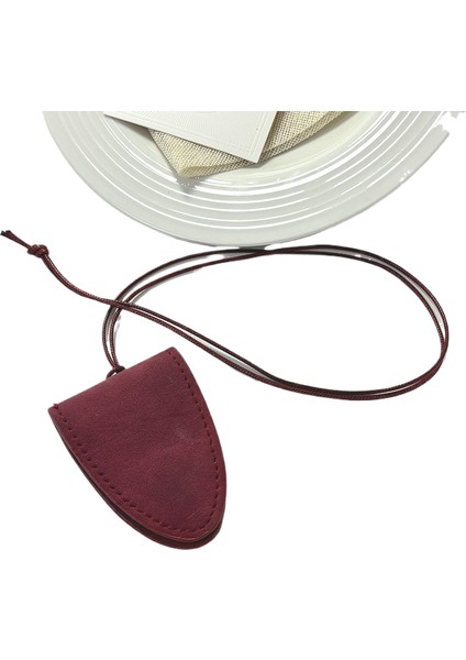 Yeni Stil Saklama Çantası Boyun Asılı Bluetooth Kulaklık Gözlük Anahtar Deri Taşınabilir (Yurt Dışından)