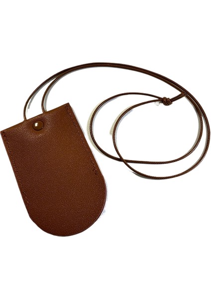 Yeni Stil Saklama Çantası Boyun Asılı Bluetooth Kulaklık Gözlük Anahtar Deri Taşınabilir (Yurt Dışından)