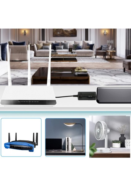 USB 5V/ 9V 12 Volt Dönüştürücü Kablosu, LED Göstergeli Voltaj Yükseltici 5 Volt Giriş 12V-9V Çıkış indirimleri