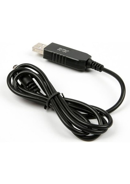 5V-12V USB To Dc 5.5x2.5mm Kablo 12V 1A 5 Volt 12 Volt Yükseltici Superbox Adaptör Çevirici fırsatları