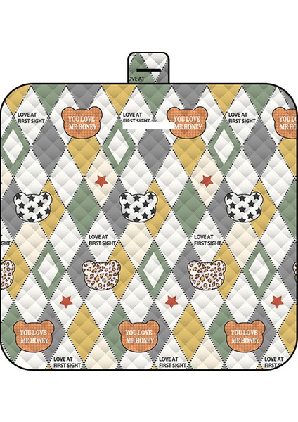 Açık Kamp 2 Metre Piknik Paspasları Kalınlaştırılmış Su Geçirmez Nem Geçirmez Paspaslar (Yurt Dışından)