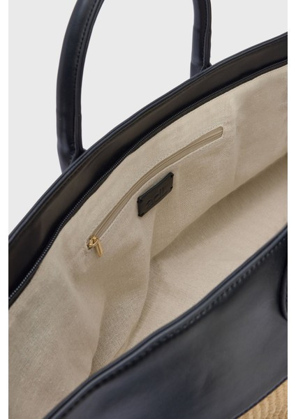 Hasır Büyük Çanta Siyah 12145288000 fiyatları