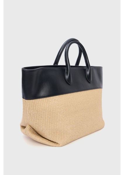 Hasır Büyük Çanta Siyah 12145288000 modelleri