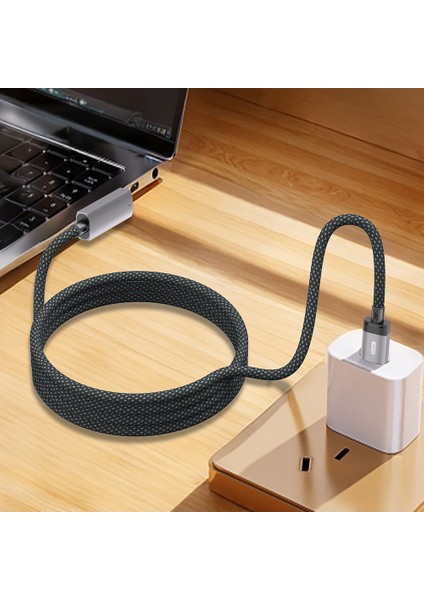 Go Des GD-UC808 Macbook Şarj Kablosu Type-C To M-Safe 140W 2 Metre Gri fiyatları