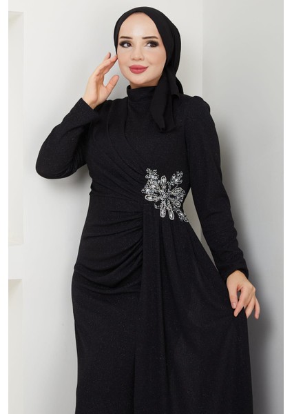 Gözde Tesettür Abiye Siyah fiyatları