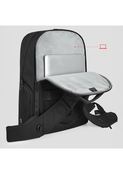 Warriors x Pro Cordura 1200D Su Geçirmez Sırt Çantası Siyah