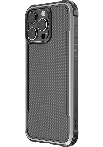 iPhone 16 Pro Max Kılıf M-Safe Uyumlu Airbagli Raptic Apex Serisi Karbon Fiber Tasarımlı Kapak Siyah fiyatları