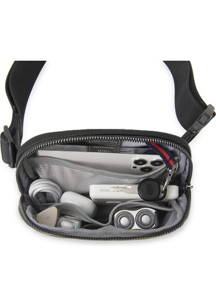 Lulu Serisi Çapraz Vücut Askılı Aksesuar Çantası Siyah