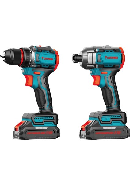 5135 Kömürsüz Akülü Set Matkap ve Vidalama