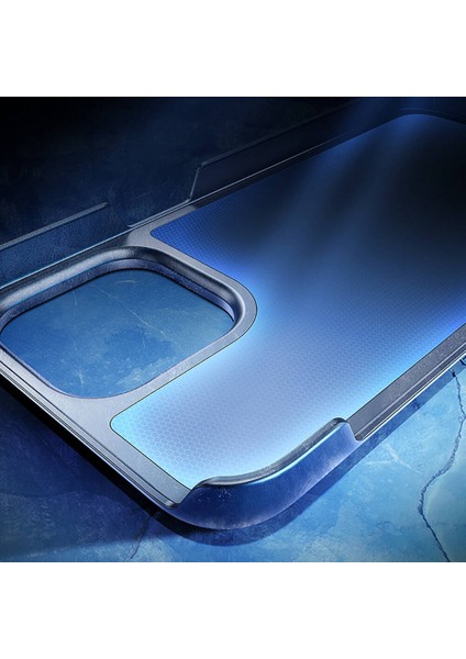 iPhone 12 Pro Uyumlu Kılıf M-Safe Şarj Özellikli Soğutucu Benks Biliz Kapak Gri