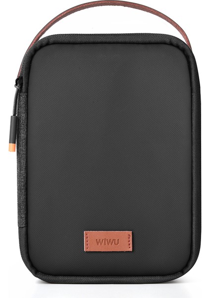 Minimalist Çok Fonksiyonlu Su Geçirmez Taşınabilir Polyester Kumaş Seyehat Çantası Siyah