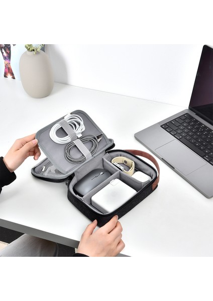 Minimalist Çok Fonksiyonlu Su Geçirmez Taşınabilir Polyester Kumaş Seyehat Çantası Siyah indirimleri