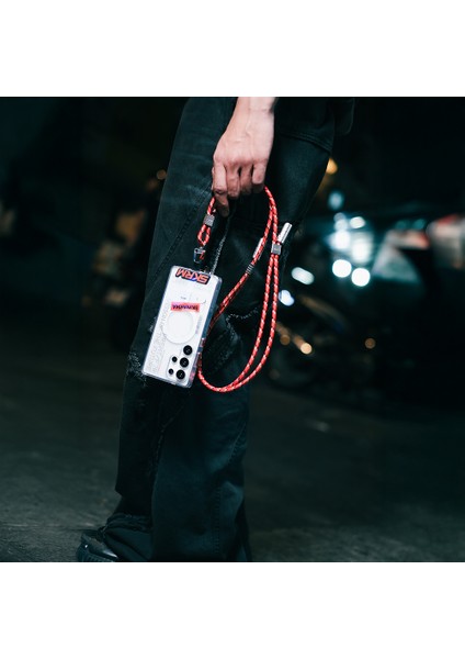 Dynove Serisi Type-C To Type-C Askı Ipi Tasarımlı Pd Şarj ve Data Kablosu Kırmızı fırsatları