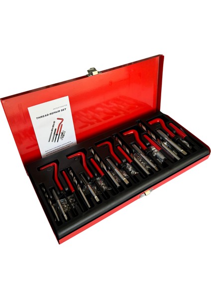 131 Parça Profesyonel Helicoil Diş Tamir Takımı modelleri