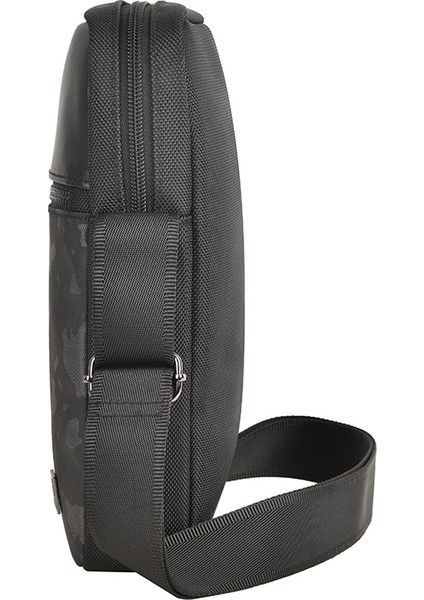 Salem Serisi Sling Su Geçirmez Polyester Kumaş Çapraz Askılı Vücut Çantası Siyah fiyatları