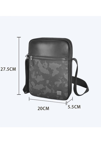 Salem Serisi Sling Su Geçirmez Polyester Kumaş Çapraz Askılı Vücut Çantası Siyah indirimleri