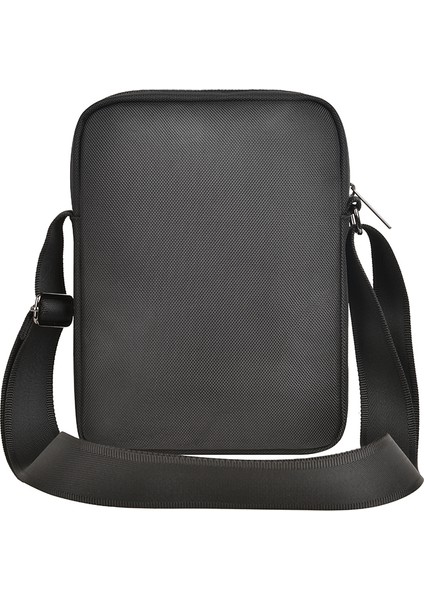 Salem Serisi Sling Su Geçirmez Polyester Kumaş Çapraz Askılı Vücut Çantası Siyah
