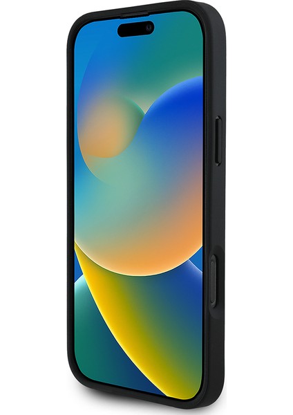 iPhone 16 Pro Max Uyumlu Kılıf Bmw Lisanslı Karbon Fiber ve Metal Logolu Pu Deri Kapak Siyah indirimleri