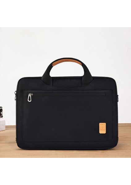 Pioneer Pro Serisi Su Geçirmez Polyester Kumaş Omuz Askılı 14 Inç Laptop Çantası Siyah modelleri