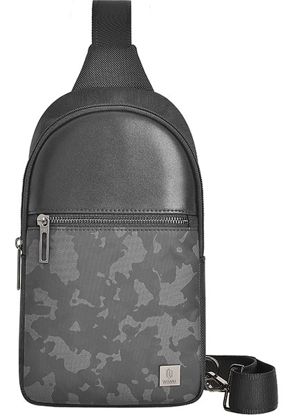 Salem Serisi Crossbody Su Geçirmez Polyester Kumaş Omuz Askılı Çapraz Vücut Çantası Siyah fiyatları