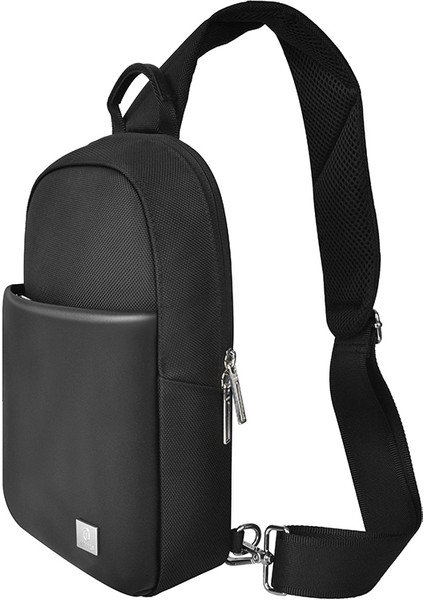 Hali Serisi Crossbody 1680D Su Geçirmez Naylon Kumaş Omuz Askılı Çapraz Vücut Çantası Siyah fırsatları