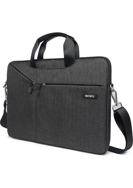 City Commuter Serisi 13.3 Inç Çapraz Vücut Askılı Laptop Çantası Siyah