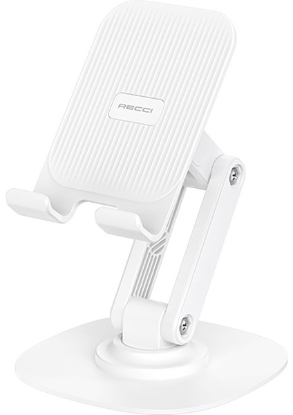 RHO-M20 Ayarlanabilir Katlanabilir 360 Dönebilen Telefon ve Tablet Standı Beyaz