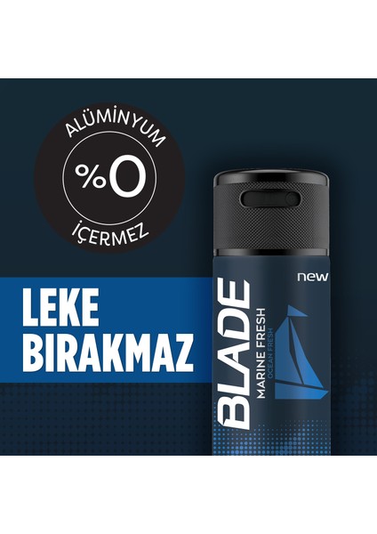Marine Fresh Erkek Deodorant 6X150ML fiyatları