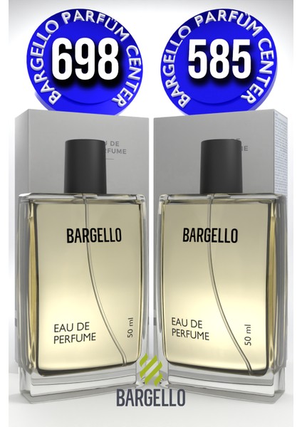 698 Fresh Erkek Parfüm + 585 Floral Erkek Parfüm 50 Ml Edp