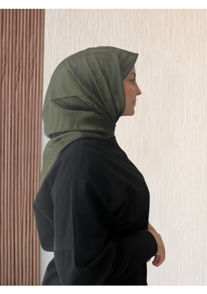 Çizgili Jakar Eşarp- Sarqa Scarft