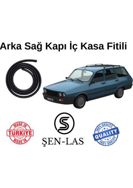 Renault Reno-12 Station Wagon Şen-Las Sağ Arka Kapı Fitili ŞL0103