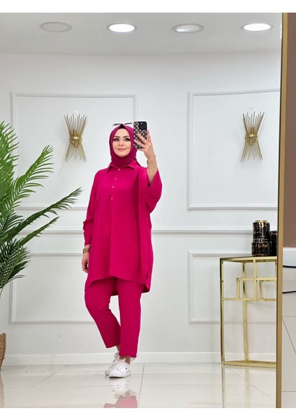 Gömlekli Ayrobin Pantolonlu Takım