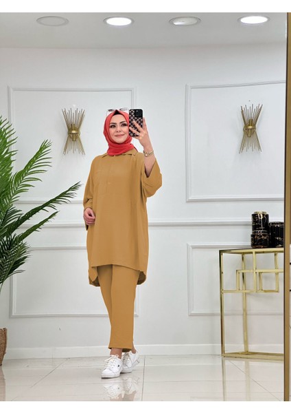 Gömlekli Ayrobin Pantolonlu Takım