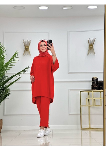 Gömlekli Ayrobin Pantolonlu Takım