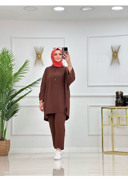 Gömlekli Ayrobin Pantolonlu Takım