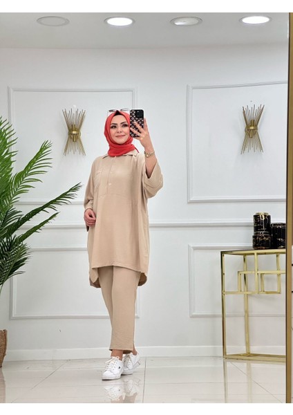 Gömlekli Ayrobin Pantolonlu Takım