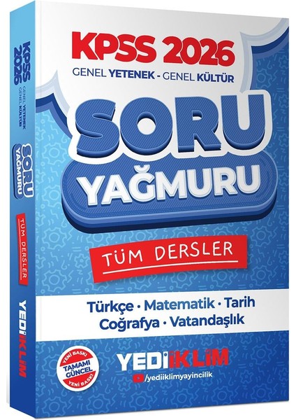 2026 Kpss Genel Yetenek Genel Kültür Tüm Dersler Soru Yağmuru