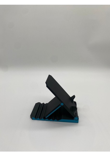 Çok Açılı Ayarlanabilir Telefon Standı, Katlanabilir, Ergonomik Tasarım, Siyah