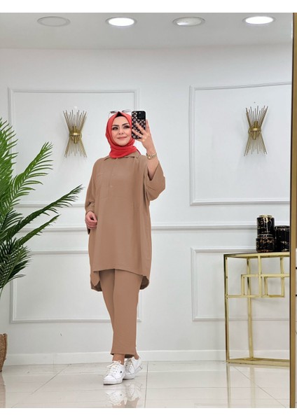 Gömlekli Ayrobin Pantolonlu Takım