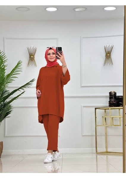 Gömlekli Ayrobin Pantolonlu Takım