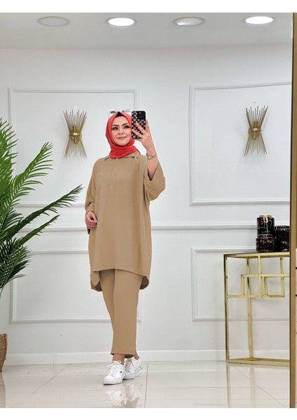 Gömlekli Ayrobin Pantolonlu Takım