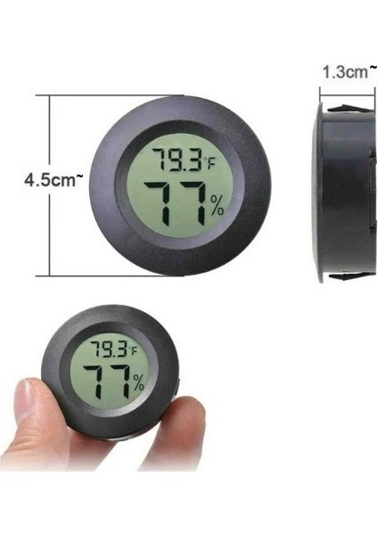 Tpm-13 Gömme Tipi Mini Termometre Nem Ölçer Probsuz modelleri