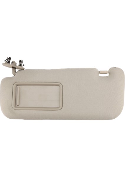 Toyota Auris Corolla 2007 - 2013 Araba Iç Güneşliği Aynalı Güneşlik Sol Sürücü Tarafı Bej (Yurt Dışından)